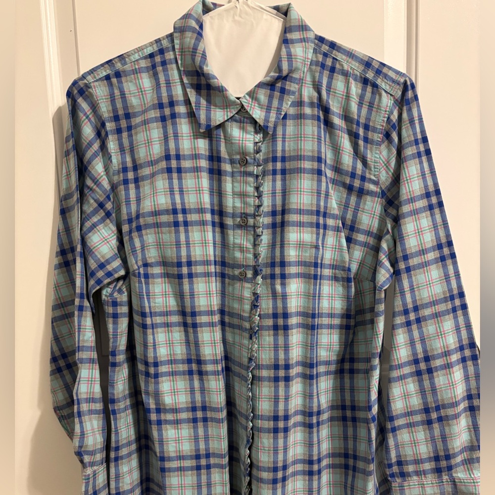 Plaid Button Down Shirt